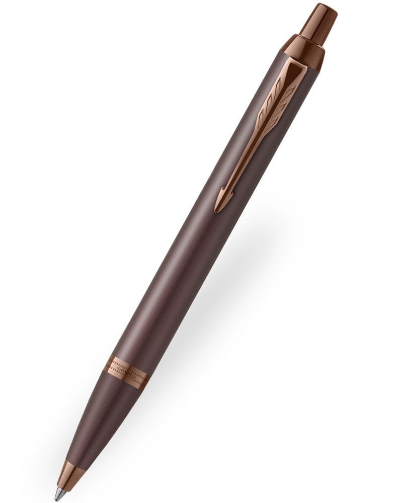 Burgundy ballpoint pen